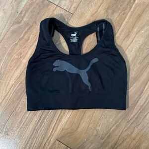 Puma Jet Black Activewear Top